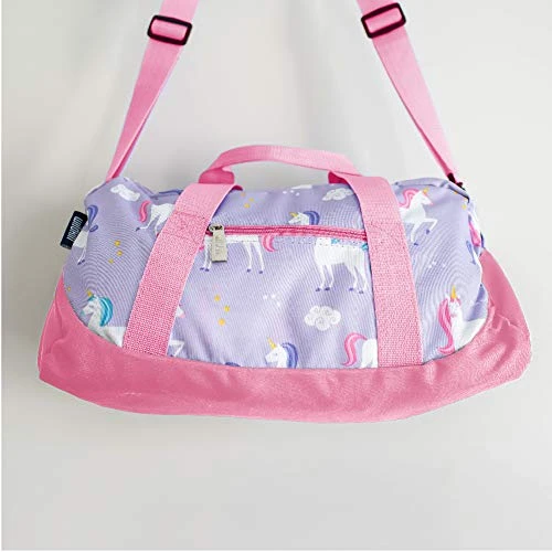 Wildkin Kids Overnighter Duffel Bags For Boys & Girls, Measures 18 X 9 X 9 Inches Duffel Bag For Kids, Carry-On Size & Ideal For School Practice Or Overnight Travel, BPA-free (Unicorn) 5 Wildkin Kids Overnighter Duffel Bags For Boys & Girls, Measures 18 X 9 X 9 Inches Duffel Bag For Kids, Carry-On Size & Ideal For School Practice Or Overnight Travel, BPA-free (Unicorn) - Image 5