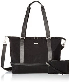 Baggallini Expandable Carry On Duffel, Black/charcoal -Samsonite Sales Store 41 2BkCUnL 2BZL