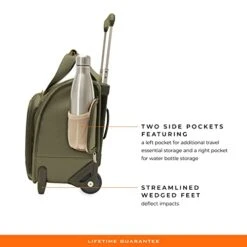 Briggs & Riley 2-Wheel Cabin Bag, Olive -Samsonite Sales Store 41 hhDlAo L