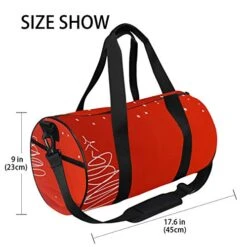 OuLian Duffel Bag Red Christmas Background Women Garment Gym Tote Bag Best Sports Bag For Boys 12 OuLian Duffel Bag Red Christmas Background Women Garment Gym Tote Bag Best Sports Bag For Boys -Samsonite Sales Store 41aFaMgiomL