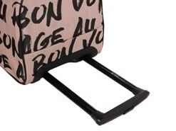 BCBGeneration BCBG Luggage PERF-ECT Wheeled Duffel Carry On Bag (Perf-ECT Pink) -Samsonite Sales Store 41abIQGw39L