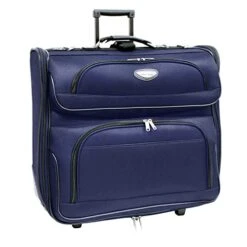 Travel Select Amsterdam Business Rolling Garment Bag, Navy