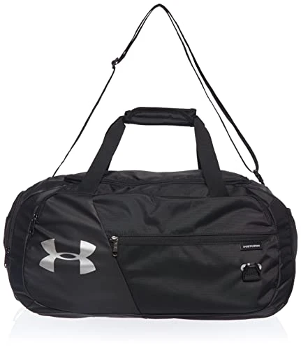 Under Armour Adult Undeniable Duffle 4.0 Gym Bag , Black (001)/Silver , X-Small 1 Under Armour Adult Undeniable Duffle 4.0 Gym Bag , Black (001)/Silver , X-Small