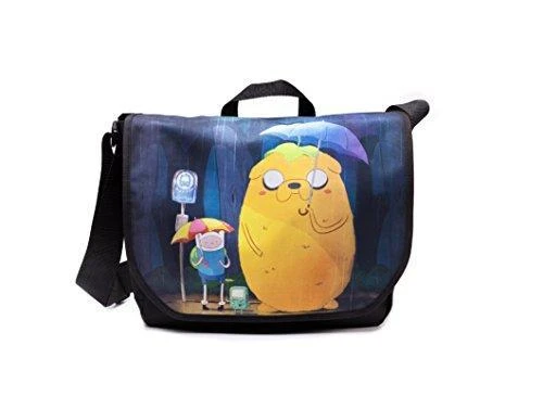 Adventure Time Messenger Bag Finn And Jake Official Black Totoro 1 Adventure Time Messenger Bag Finn And Jake Official Black Totoro
