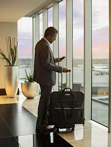 Prottoni 44-inch Garment Bag For Travel – Water-Resistant Carry-On Suit Carrier 4 Prottoni 44-inch Garment Bag For Travel – Water-Resistant Carry-On Suit Carrier - Image 4