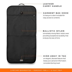 Briggs & Riley Baseline Garment Bags, Black, Classic 19 Briggs & Riley Baseline Garment Bags, Black, Classic -Samsonite Sales Store 41hvO25ZEqL