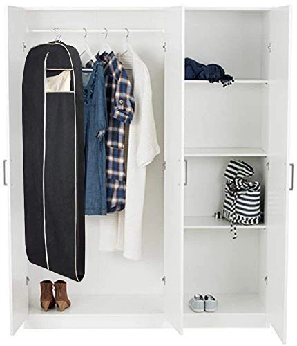 MISSLO Breathable 54" Suit Dress Black Garment Bag Gusseted, 2 Pack 8 MISSLO Breathable 54" Suit Dress Black Garment Bag Gusseted, 2 Pack - Image 8