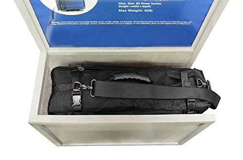 American Stoic Carry On Bag Black - 50L TSA Approved Weekender Bag – Convertible From 19” Laptop Backpack To Carryon Duffel Bag – 22x14x9 (43 Linear) Inches 2 American Stoic Carry On Bag Black - 50L TSA Approved Weekender Bag – Convertible From 19” Laptop Backpack To Carryon Duffel Bag – 22x14x9 (43 Linear) Inches - Image 2