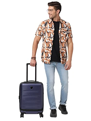 HEYS EZ Access 2.0 Range Navy Color Hard Cabin Luggage, Blue, Luggage 3 HEYS EZ Access 2.0 Range Navy Color Hard Cabin Luggage, Blue, Luggage - Image 3