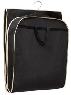 MISSLO Breathable 54" Suit Dress Black Garment Bag Gusseted, 2 Pack 14 MISSLO Breathable 54" Suit Dress Black Garment Bag Gusseted, 2 Pack -Samsonite Sales Store 41jG4fHBowL