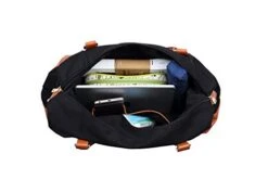 Ulgoo Travel Tote Bag Carry On Shoulder Bag Overnight Duffel In Trolley Handle (Black) -Samsonite Sales Store 41jca 2BZGZYL