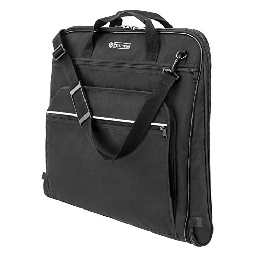 Prottoni 44-inch Garment Bag For Travel – Water-Resistant Carry-On Suit Carrier 1 Prottoni 44-inch Garment Bag For Travel – Water-Resistant Carry-On Suit Carrier