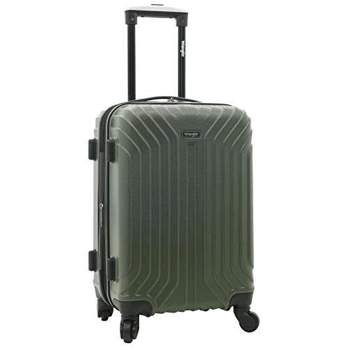 Wrangler Auburn Hills Hardside Spinner Luggage, Thyme Green, Carry-On 20-Inch 3 Wrangler Auburn Hills Hardside Spinner Luggage, Thyme Green, Carry-On 20-Inch - Image 3
