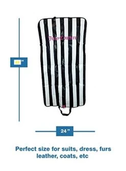 Juicy Couture 49" Foldover Garment Bags With Handles Travel Zip-up Dress, Suit, Gown Carrier Travel -Samsonite Sales Store 41oXut 2BrwAL