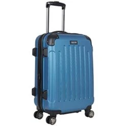 Kenneth Cole Reaction Renegade 20” Carry-On Lightweight Hardside Expandable 8-Wheel Spinner Cabin Size Suitcase, Vivid Blue, Inch -Samsonite Sales Store 41oyr6sByNL