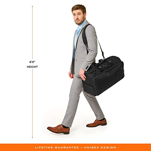 Briggs & Riley, Black, 22 Inch Garment Duffle Bag 3 Briggs & Riley, Black, 22 Inch Garment Duffle Bag - Image 3