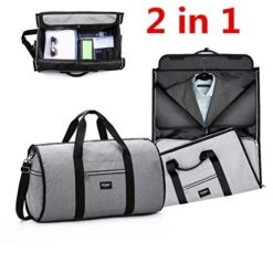 Waterproof Travel Mens Garment Bags Women Travel Shoulder Bag 2 In 1 Large Luggage Duffel Totes -Samsonite Sales Store 41pbzoxilnL