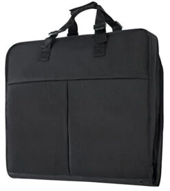 Magictodoor 40 Inch Garment Bag Extra Capacity Garment Bag With Pockets W/Hanging Hook