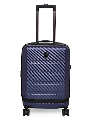 HEYS EZ Access 2.0 Range Navy Color Hard Cabin Luggage, Blue, Luggage 1 HEYS EZ Access 2.0 Range Navy Color Hard Cabin Luggage, Blue, Luggage