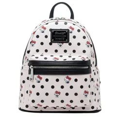 Loungefly Sanrio Hello Kitty Polka Dot Women's Double Strap Shoulder Bag Purse