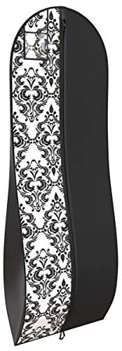 Gusseted Gown Garment Bag For Women’s Prom And Bridal Wedding Dresses - Travel Folding Loop, ID 3 Gusseted Gown Garment Bag For Women’s Prom And Bridal Wedding Dresses - Travel Folding Loop, ID - Image 3
