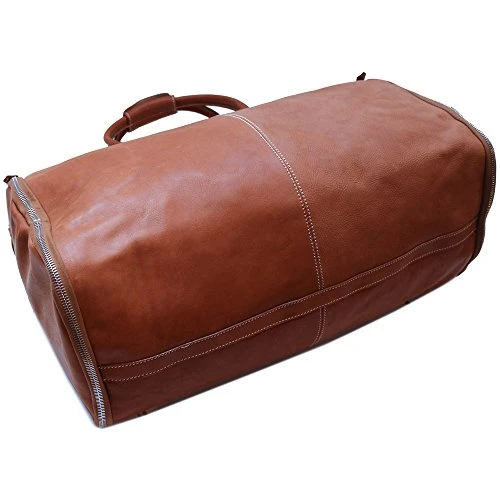 Convertible Full Grain Leather Garment Duffle Bag - Floto Parma Edition 2 Convertible Full Grain Leather Garment Duffle Bag - Floto Parma Edition - Image 2