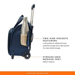 Briggs & Riley 2-Wheel Cabin Bag, Navy 24 Briggs & Riley 2-Wheel Cabin Bag, Navy -Samsonite Sales Store 41zUhDzbd3L
