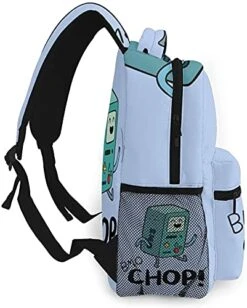 Adventure Time B M O Backpack School Bags Teens Bookbag Waterproof Personality For Girls Kids Girls -Samsonite Sales Store 51 DtHnuROS