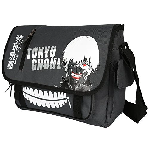 Anime Messenger Bag, Vanlison Kaneki Ken Bag, Shoulder Bag School Bag 6 Anime Messenger Bag, Vanlison Kaneki Ken Bag, Shoulder Bag School Bag - Image 6
