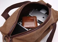 Berchirly Travel Canvas Handbag Tote Duffel Bag Carry On Bags Weekender Overnight Bag -Samsonite Sales Store 51 zggTMe8L