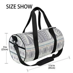 Duffel Bag Aztec Pattern Drawings Women Garment Gym Tote Bag Best Sports Bag For Boys -Samsonite Sales Store 511JtQs jDL