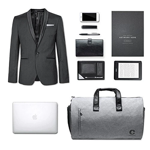 Crospack 45L Suit Garment Bag Shoulder Strap Duffle Travel Foldable Flight Bag 2 Crospack 45L Suit Garment Bag Shoulder Strap Duffle Travel Foldable Flight Bag - Image 2