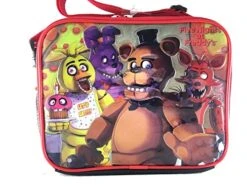 Bonny Five Nights At Freddys Large School Roller Backpack 16" FNAF Trolley Rolling Bag Plus Lunch -Samsonite Sales Store 515unLsbSmL