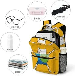 Cartoon Anime Adventure Time Kids School Bags Backpack For Students Bookbag Casual Daypack For Women Men 10 Cartoon Anime Adventure Time Kids School Bags Backpack For Students Bookbag Casual Daypack For Women Men -Samsonite Sales Store 518JueWbMbS