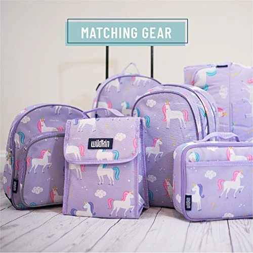 Wildkin Kids Overnighter Duffel Bags For Boys & Girls, Measures 18 X 9 X 9 Inches Duffel Bag For Kids, Carry-On Size & Ideal For School Practice Or Overnight Travel, BPA-free (Unicorn) 7 Wildkin Kids Overnighter Duffel Bags For Boys & Girls, Measures 18 X 9 X 9 Inches Duffel Bag For Kids, Carry-On Size & Ideal For School Practice Or Overnight Travel, BPA-free (Unicorn) - Image 7