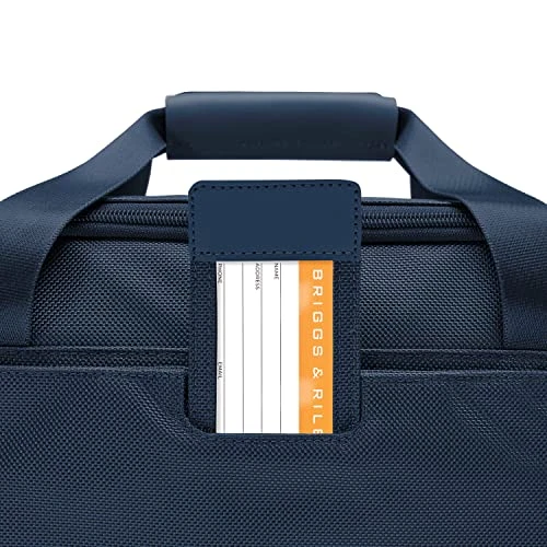 Briggs & Riley Expandable Cabin Bag, Navy 9 Briggs & Riley Expandable Cabin Bag, Navy - Image 9