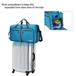 HEXIN Men Women Carry On Duffel Bag Lightweight Luggage Travel Bag Duffle Weekend Gym Bag -Samsonite Sales Store 51IC qqHxcL