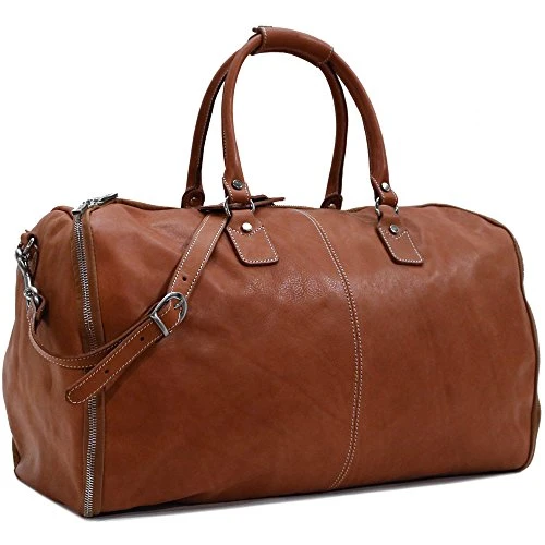 Convertible Full Grain Leather Garment Duffle Bag - Floto Parma Edition 3 Convertible Full Grain Leather Garment Duffle Bag - Floto Parma Edition - Image 3