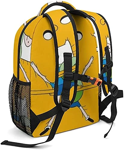 Cartoon Anime Adventure Time Kids School Bags Backpack For Students Bookbag Casual Daypack For Women Men 2 Cartoon Anime Adventure Time Kids School Bags Backpack For Students Bookbag Casual Daypack For Women Men - Image 2