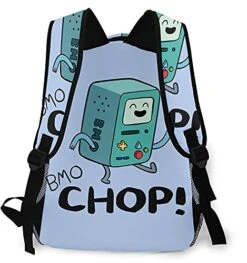 Adventure Time B M O Backpack School Bags Teens Bookbag Waterproof Personality For Girls Kids Girls -Samsonite Sales Store 51Nb2GILdSS