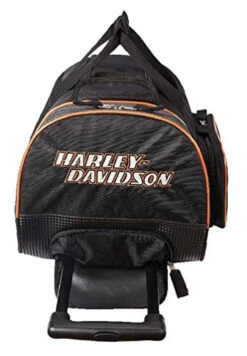 Harley Davidson Harley-Davidson Bar & Shield Logo 20" Wheeling Duffel Carry-On Bag 99416-BLACK -Samsonite Sales Store 51O3WaMVuOL