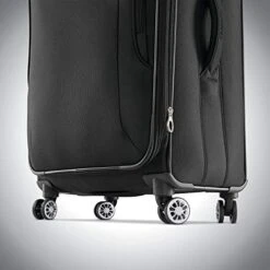 Samsonite Ascella X Softside Expandable Luggage With Spinner Wheels, Black, Carry-On 20-Inch -Samsonite Sales Store 51Og975XcIL