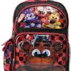 Five Nights At Freddys ,Bonnie Foxy Chica 16" Large Backpack