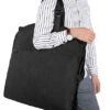 Magictodoor 60" Garment Bag Tri-Fold Gown Length W/Hanging Hook Large Pocket Destination Bag