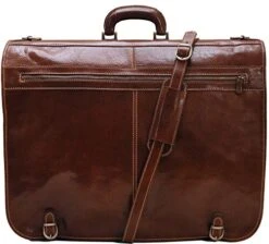 Floto Luggage Venezia Garment Bag Suitcase, Vecchio Brown, Large 11 Floto Luggage Venezia Garment Bag Suitcase, Vecchio Brown, Large -Samsonite Sales Store 51We461bfKL