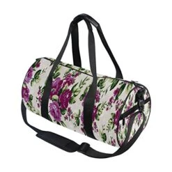 Duffel Bag Floral Pattern New Women Garment Gym Tote Bag Best Sports Bag For Boys -Samsonite Sales Store 51WpOZDVJCL