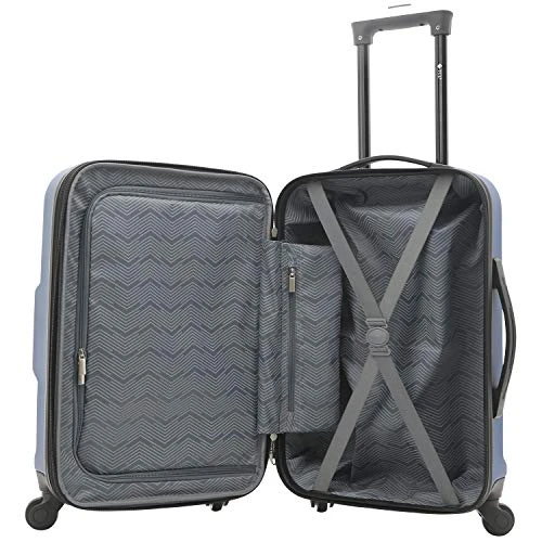 Travelers Club Albany Hardside Expandable Spinner Luggage, Navy Blue, Carry-On 20-Inch 8 Travelers Club Albany Hardside Expandable Spinner Luggage, Navy Blue, Carry-On 20-Inch - Image 8