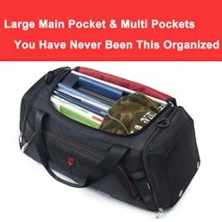 Swiss Alpen - Cervino Duffel - Water Resistant Durable 1680D Carry On Travel Duffel Bag Gym -Samsonite Sales Store 51YmyUDSbsL