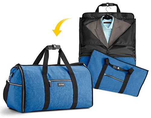 Biaggi Luggage Hangeroo Two-In-One Garment Bag + Duffle 1 Biaggi Luggage Hangeroo Two-In-One Garment Bag + Duffle