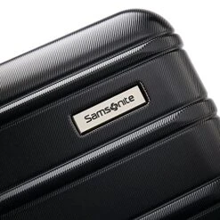 Samsonite Omni 2 Hardside Expandable Luggage With Spinner Wheels, Midnight Black, Carry-On 20-Inch -Samsonite Sales Store 51 SS3gr iS